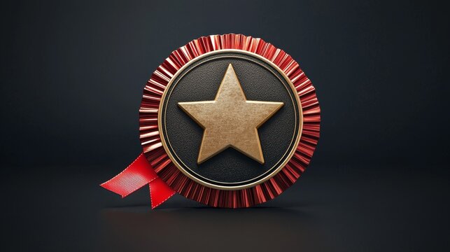 best employee of the month badge