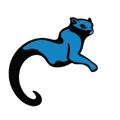 Blue Racer Logo Design