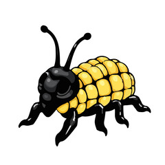 Corn Earworm Agriculture Symbol