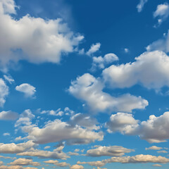 Obraz premium Simple cloud sky background