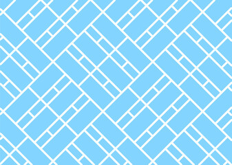 幾何学的なタイル模様 背景 2色