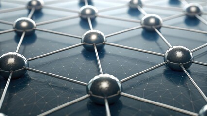 Connected Spheres Forming a Cloud Outline with Dynamic Lines and Texture