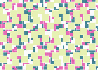 幾何学的なタイル模様 背景