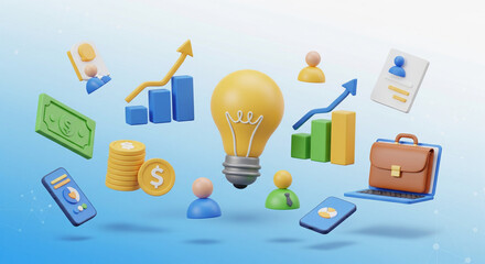 Business Growth and Financial Success: Ideas, Data, and Digital Solutions