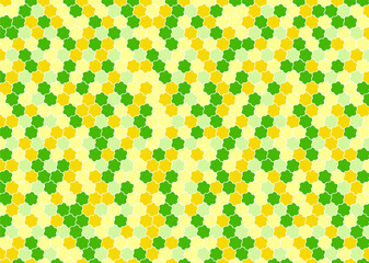 幾何学的なタイル模様 背景