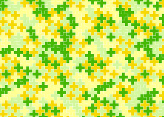 幾何学的なタイル模様 背景