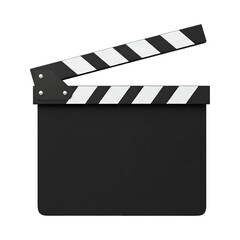 movie clapper board transparent