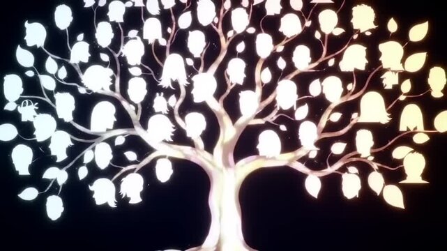 Family Tree of Silhouettes