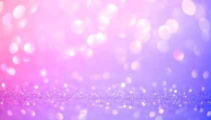 Vibrant Gradient Background with Soft Pink and Purple Hues and Sparkling Bokeh Lights