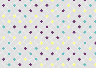 幾何学的なタイル模様 背景