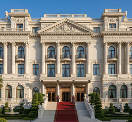 Obraz premium the royal palace in madrid spain
