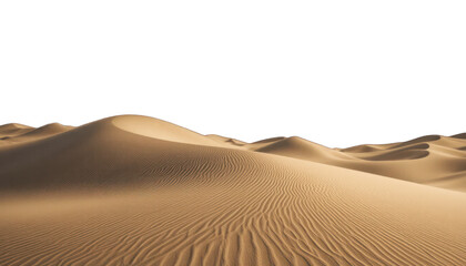 Desert Dunescape: Arid Landscape Panorama