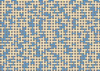 幾何学的なタイル模様 背景