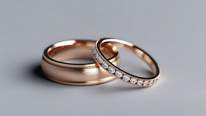 Beautiful golden wedding bands showcasing marital bliss and lifelong partnership
