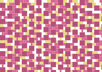 幾何学的なタイル模様 背景