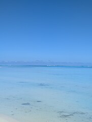 Obraz premium sea and sky Moorea french polynesia