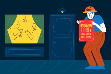 Advertising Halloween Party