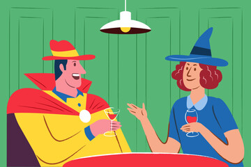 Chat Halloween Party