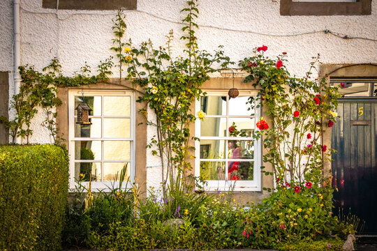 village of kelso, borders, eath lothian, scotland, uk, kelso