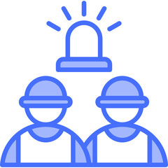 Response Team blue icon