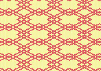 和をイメージしたドット柄 タイル 背景