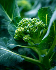 close up of fresh broccoli