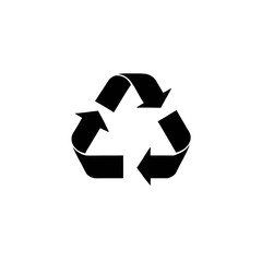 Obraz premium black Recycling Symbol Icon