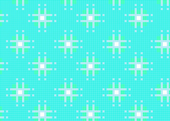 和をイメージしたドット柄 タイル 背景