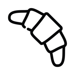 Croissant icon design template