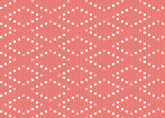 和をイメージしたドット柄 タイル 背景