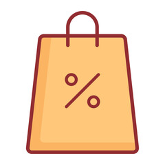 Stylish and Practical Shopping Bag Design Vector