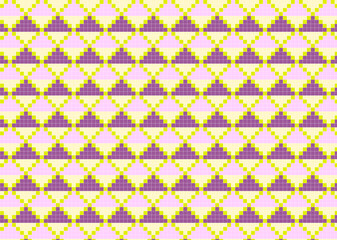 和をイメージしたドット柄 タイル 背景