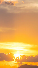 Fototapeta premium Sunset sky cloudscape