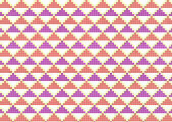 和をイメージしたドット柄 タイル 背景