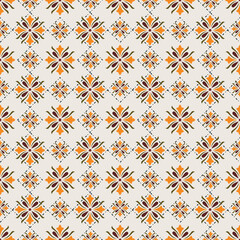 Seamless floral pattern with decorative vector design for wallpaper and art Exotic hand drawn flowers, seamless patterns with floral for fabric, textiles, clothing, wrapping paper, cover, banner