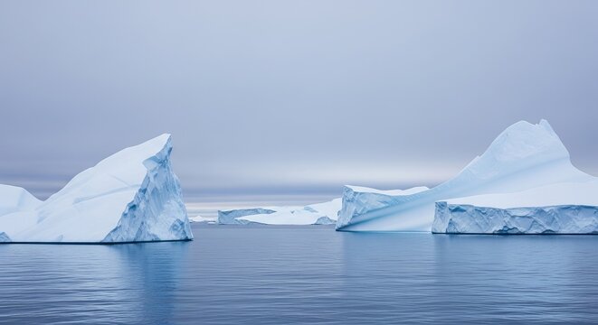 Iceberg antarctica arctic ocean landscape glacier melting polar scenery travel view