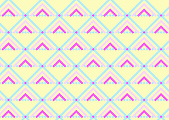 和をイメージしたドット柄 タイル 背景