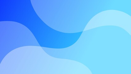 Abstract background with blue waves