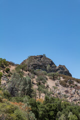 Volcanic Rocks / Dacite - rhyolite. Chalone Creek.Old Pinnacles Trail, Pinnacles National Park, California. Gabilan Range / California Coast Ranges System.