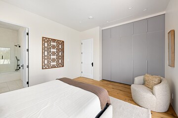 Contemporary luxury home with open layout, designer finishes, and seamless indoor-outdoor living