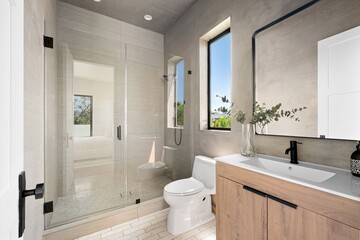 Contemporary luxury home with open layout, designer finishes, and seamless indoor-outdoor living