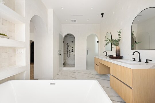 Contemporary luxury home with open layout, designer finishes, and seamless indoor-outdoor living