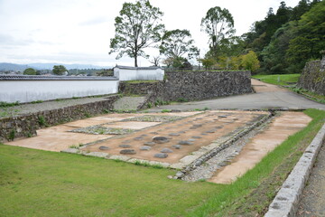 熊本県　人吉城跡の風景
