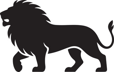 lion luxury logo icon template