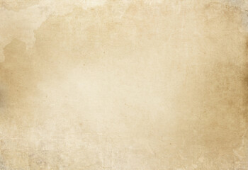 Aged faded grunge paper texture for background.