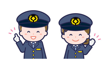 運転手／2人組／男女 01