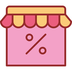 Online Shopping Store Illustration Set
