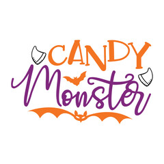 Candy Monster Svg