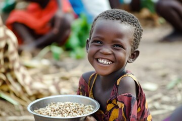 End Hunger, Achieve Food Security and Improve Nutrition and Promote Sustainable Agriculture+Premium Image