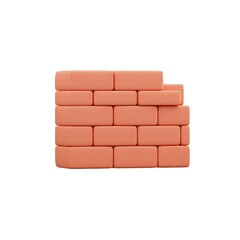Brick Wall 3D Icon